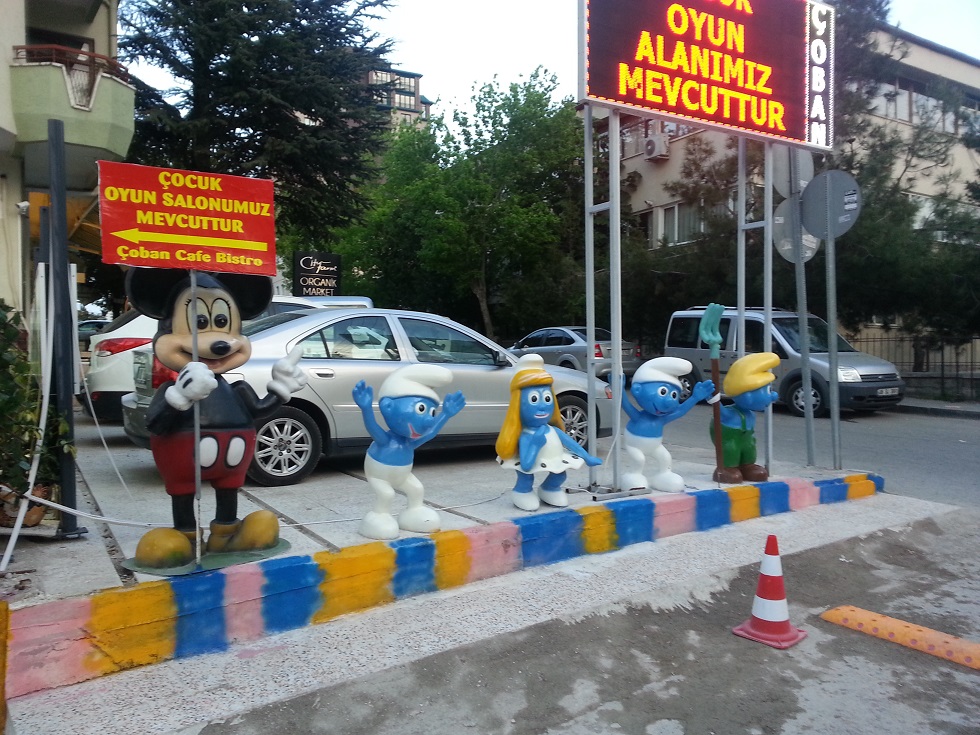 büyük miki; fiber en.70 boy.90 yüks.150 ağr.30