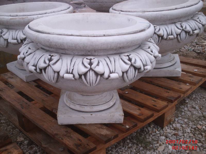 Nilüfer Art Çiçeklik;Beton (En:60Boy:60Yüks:45Ağr:100)