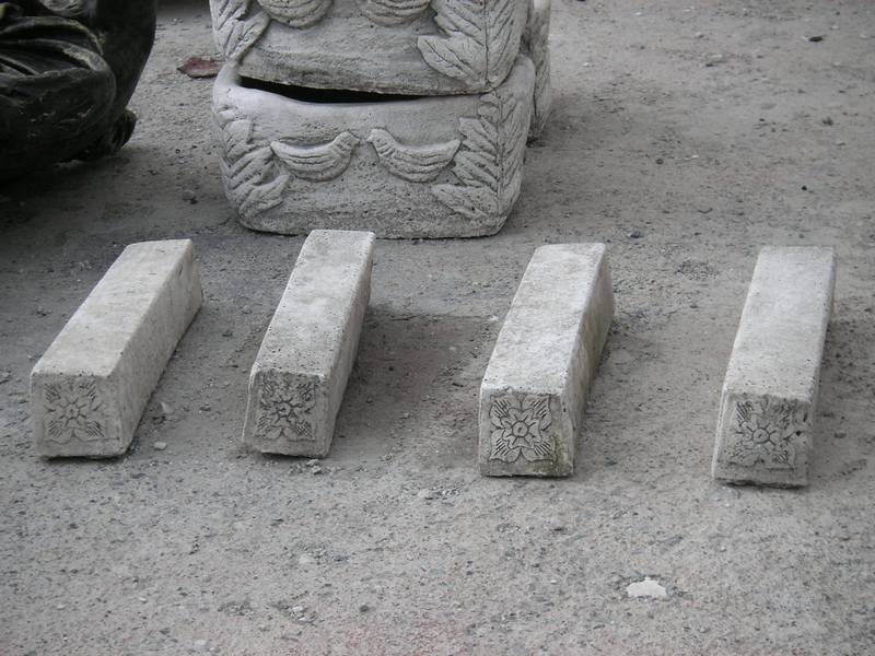 Saksı Ayağı;Beton (En:6Boy:30Yüks:6Ağr:6))