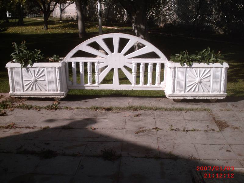Deniz Çiçeklik Seti;Beton (En:40Boy:270Yüks:80Ağr:180)