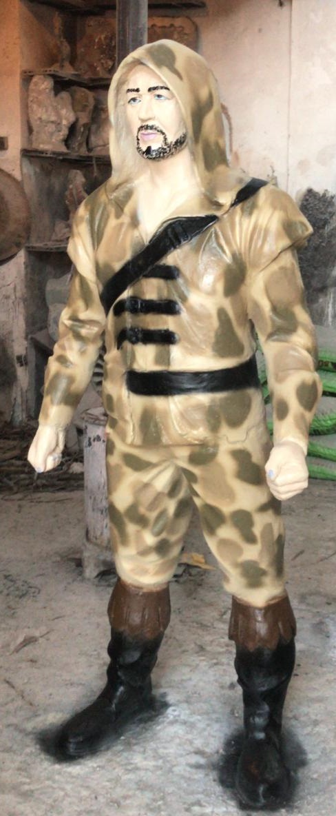 savaşçı asker:fiber en.40.boy.95.yük.190.agr.20