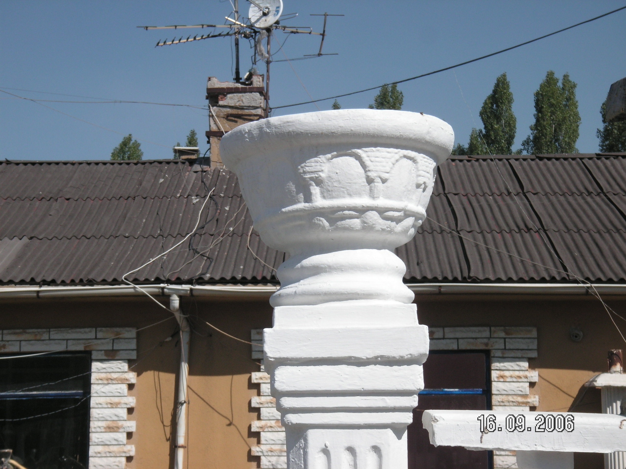 Daire Vazo;Beton (En:30Boy:30Yüks:25Ağr:10)
