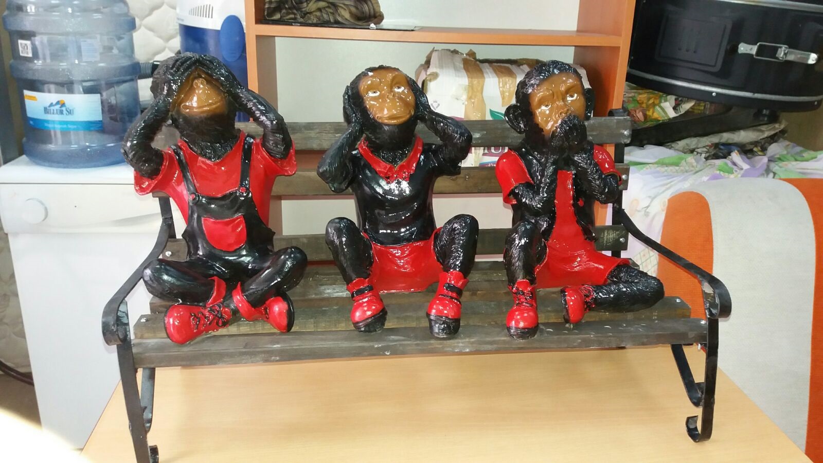 üçlü maymun küçük: promit en.30 boy.80 yüks.37 ağr.10