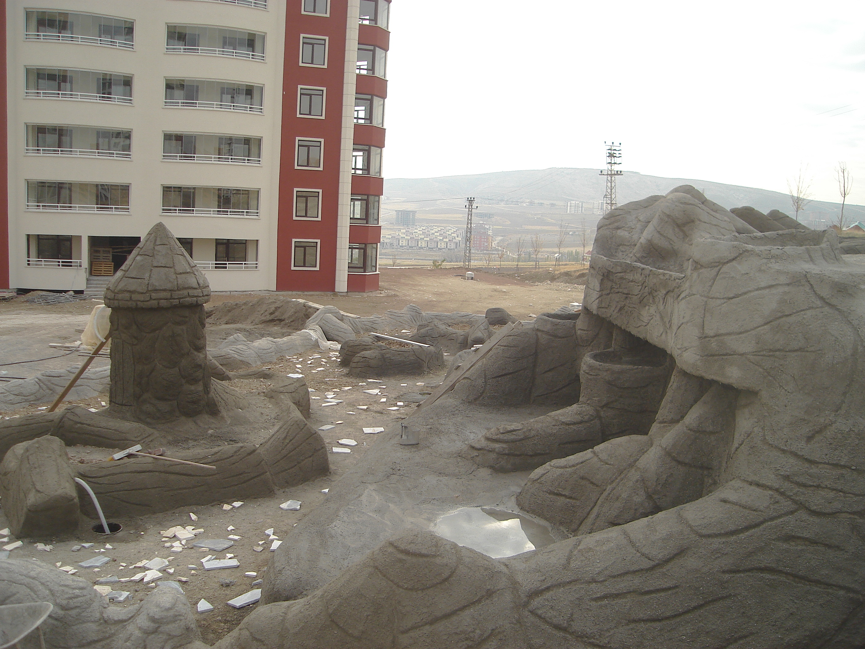 eskişehir yolu site;beton