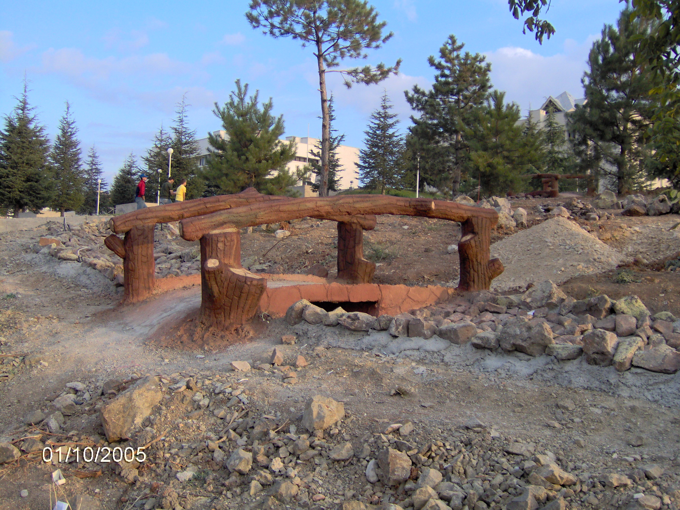 gölbaşı park ;beton