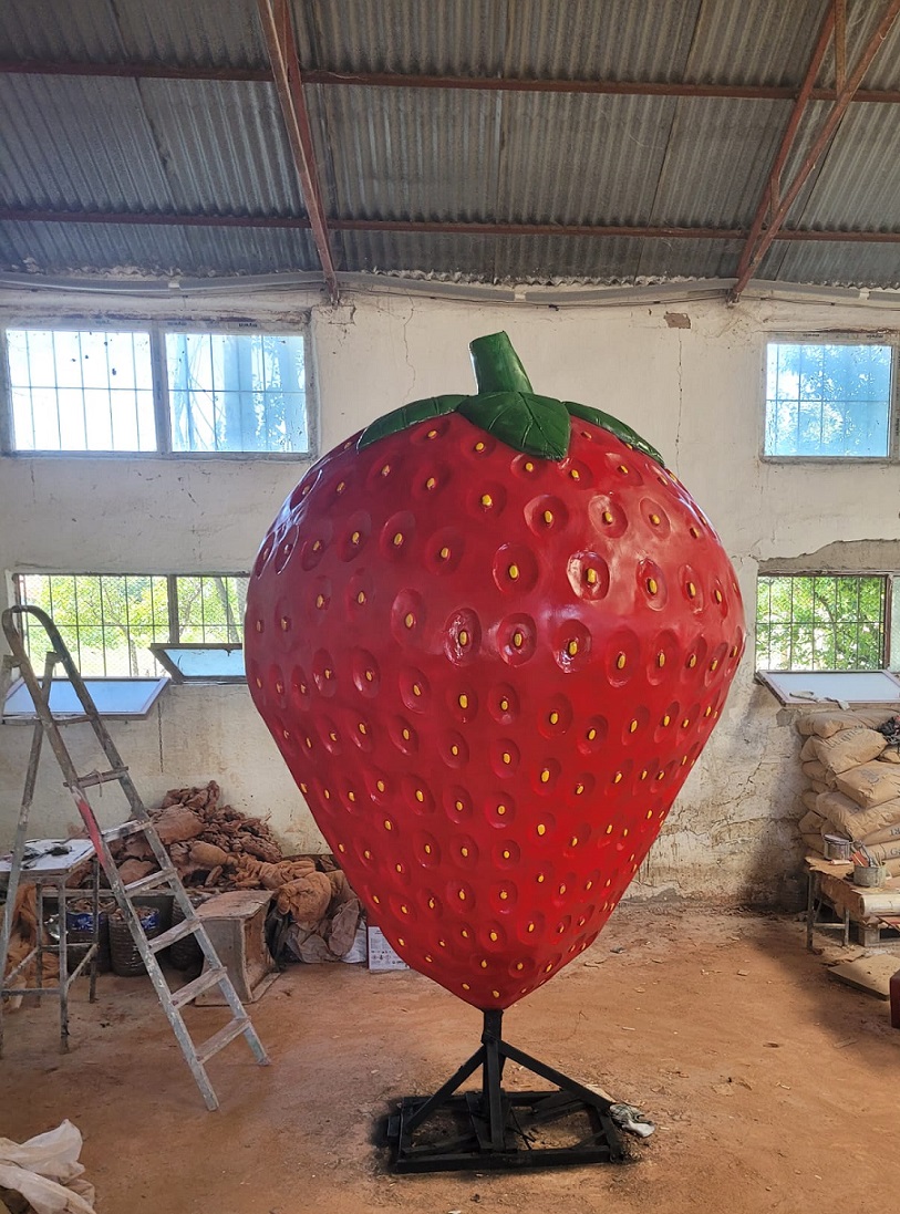 büyük çilek: fiber yükseklik 240 cm