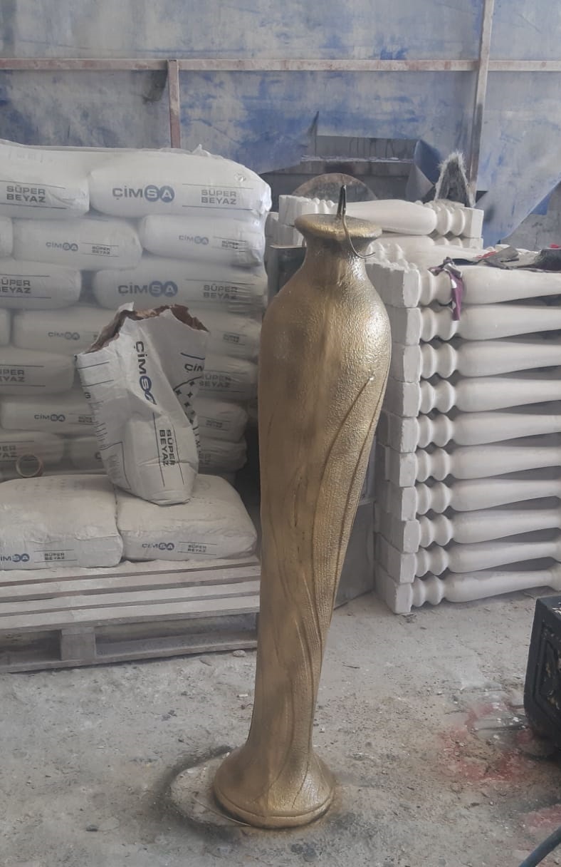 kaide lamba aydınlatma beton: en.30 boy.30 yüks.125 ağr.60