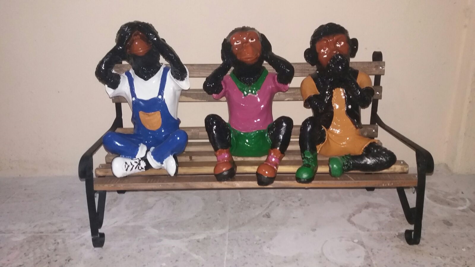 üçlü maymun küçük: promit en.30 boy.80 yüks.37 ağr.10