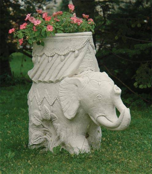Fil Saksı;Beton (En:30Boy:80Yüks:73Ağr:150)