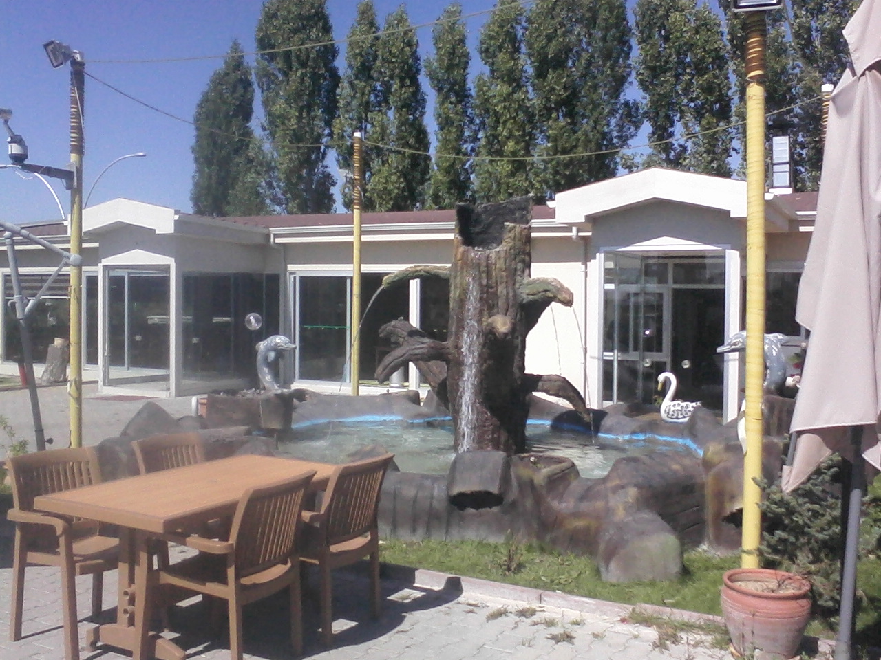esenboğa lokanta havuz;beton