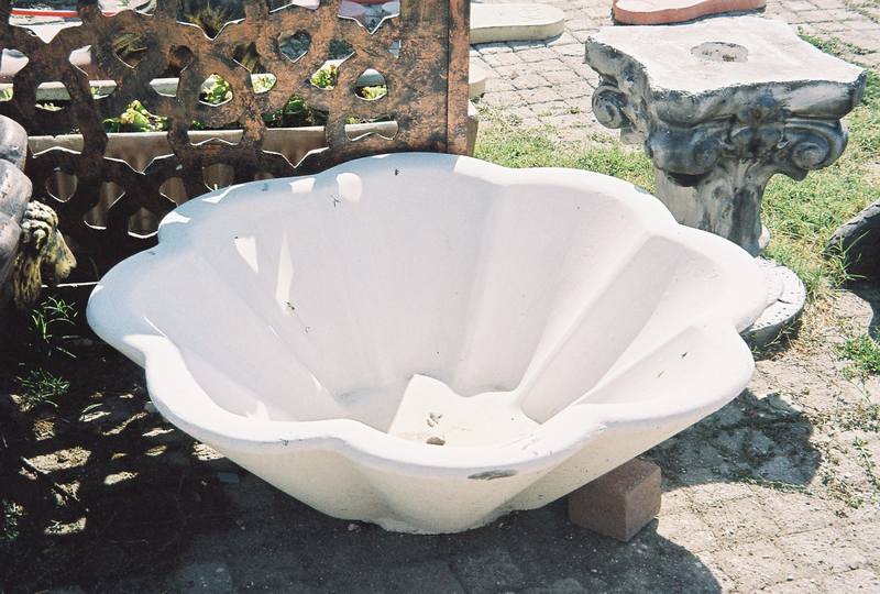 Midye Çiçeklik;Beton (En:100Boy:100Yüks:35Ağr:70)