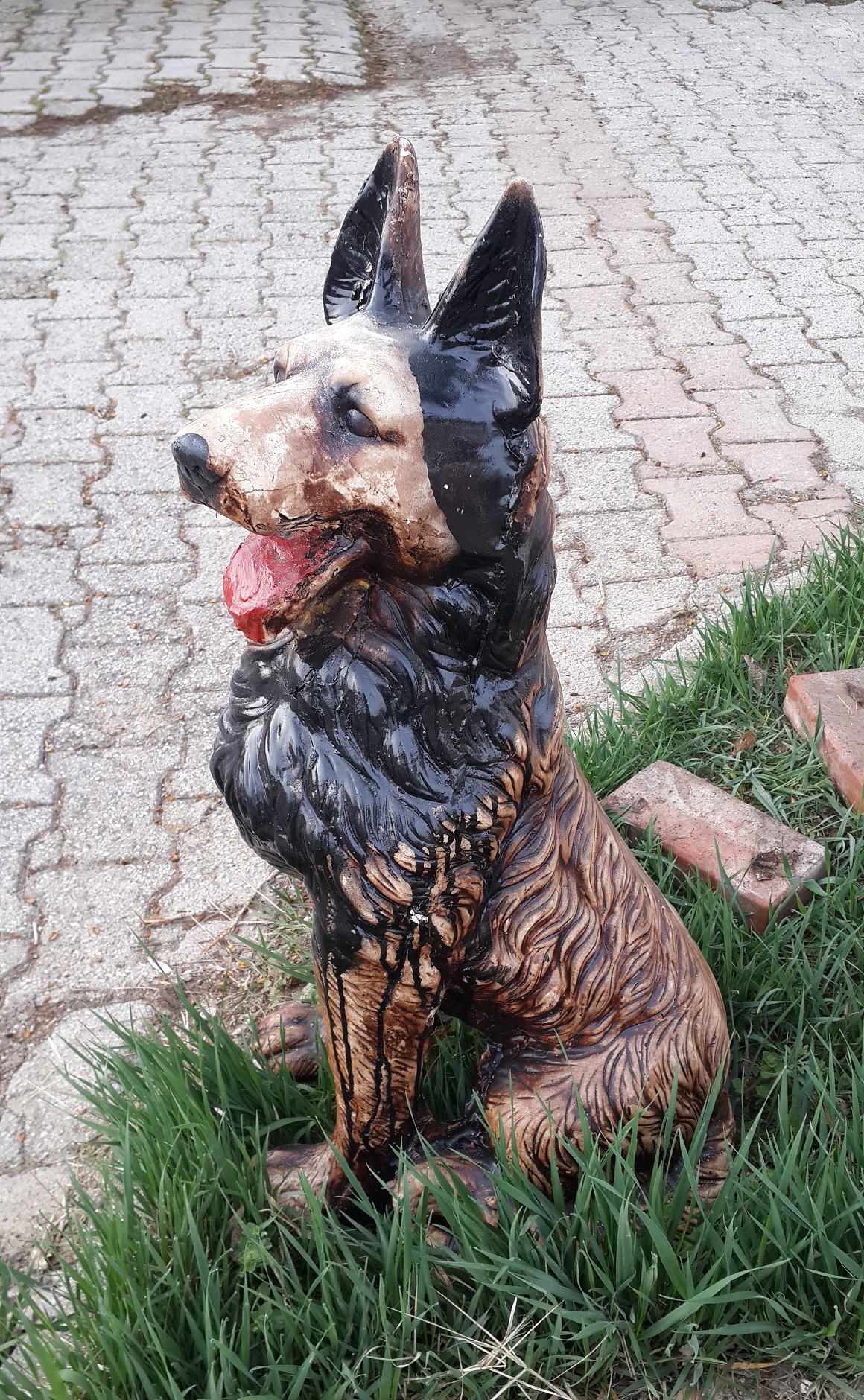 büyük alman köpek: alç en.30 boy.40 yüks.80 ağr.5
