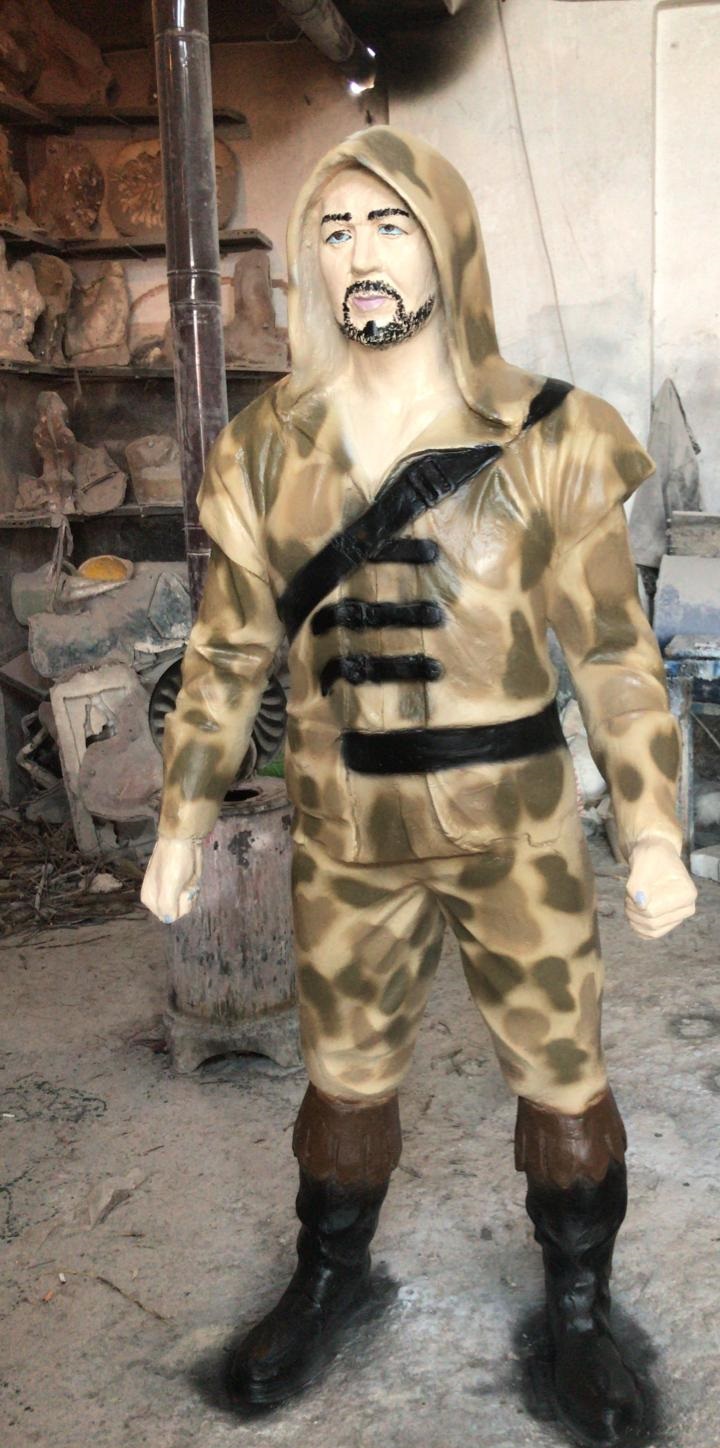 savaşçı asker:fiber en.40.boy.95.yük.190.agr.20