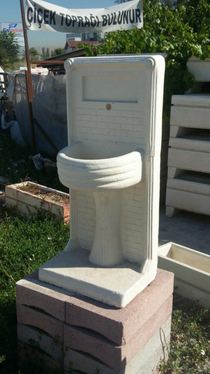 oluklu pınar: beton