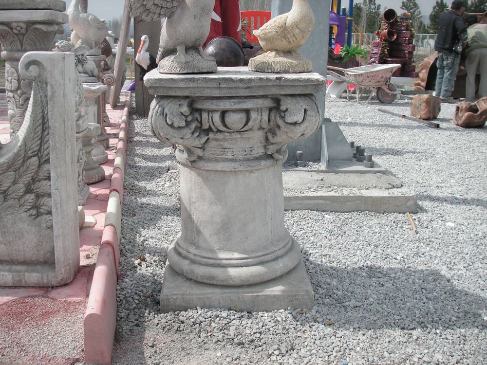 korinth kaide küçük; beton en.45 boy.45 yüks.70 ağr.150