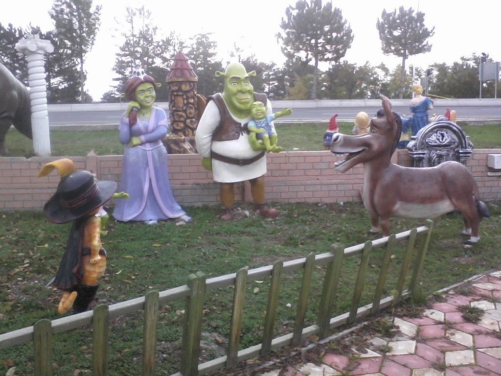 shrek konsept; fiber