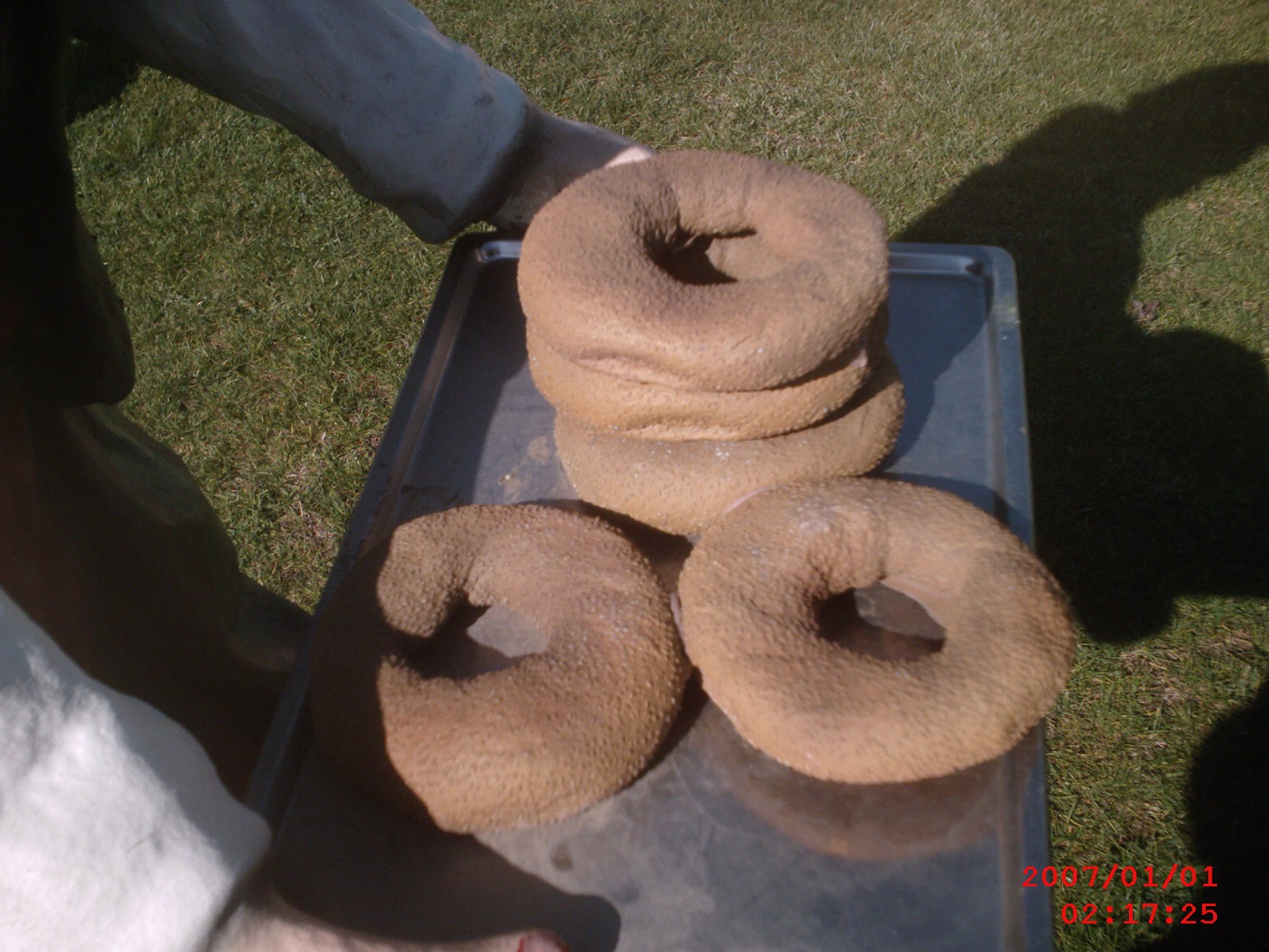 küçük simit; fiber en.14 boy.14 yüks.4 ağr.0,5