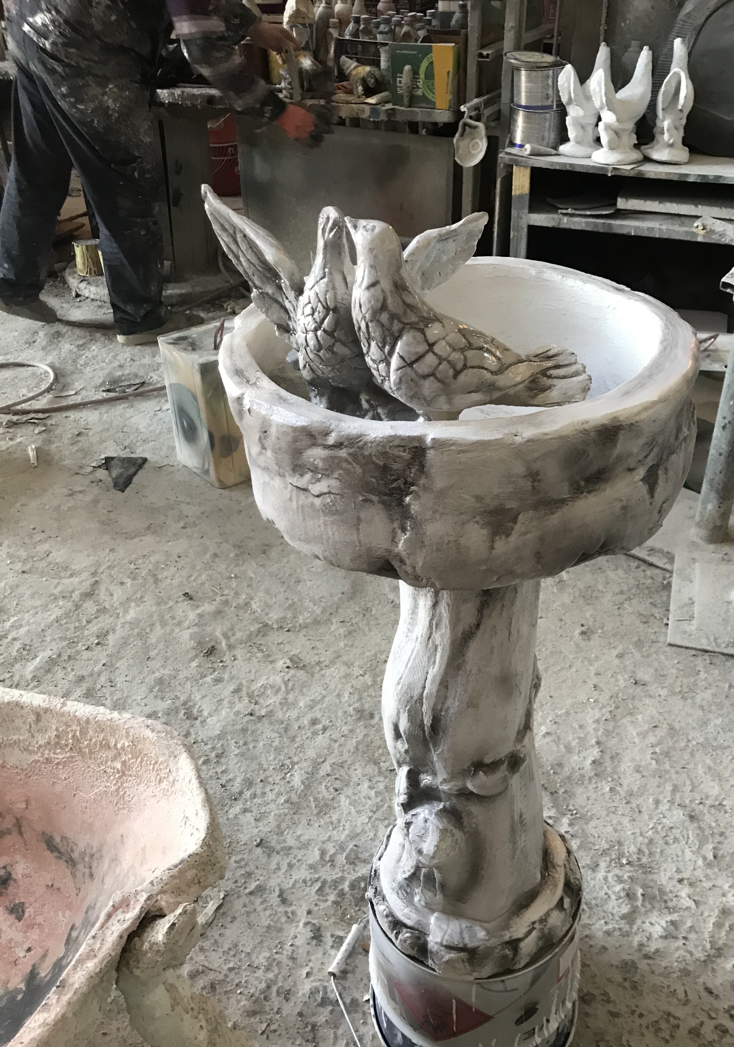 çifte güvercinlik takım: beton en.40 boy.40 yüks.90 ağr.55