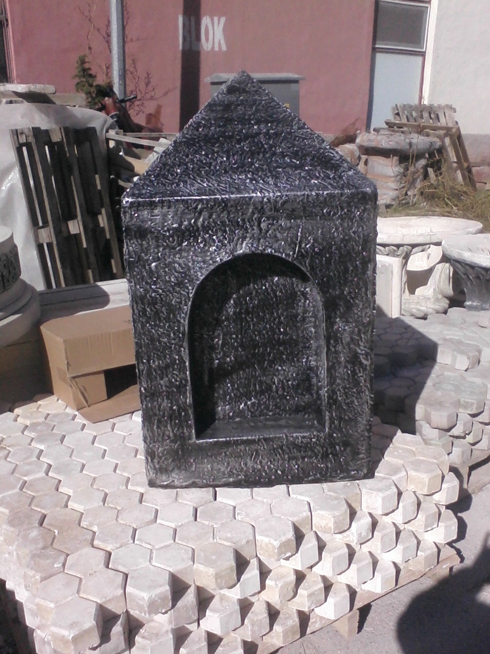 duvar süsü; fiber en.25 boy.55 yüks.105 ağr.5