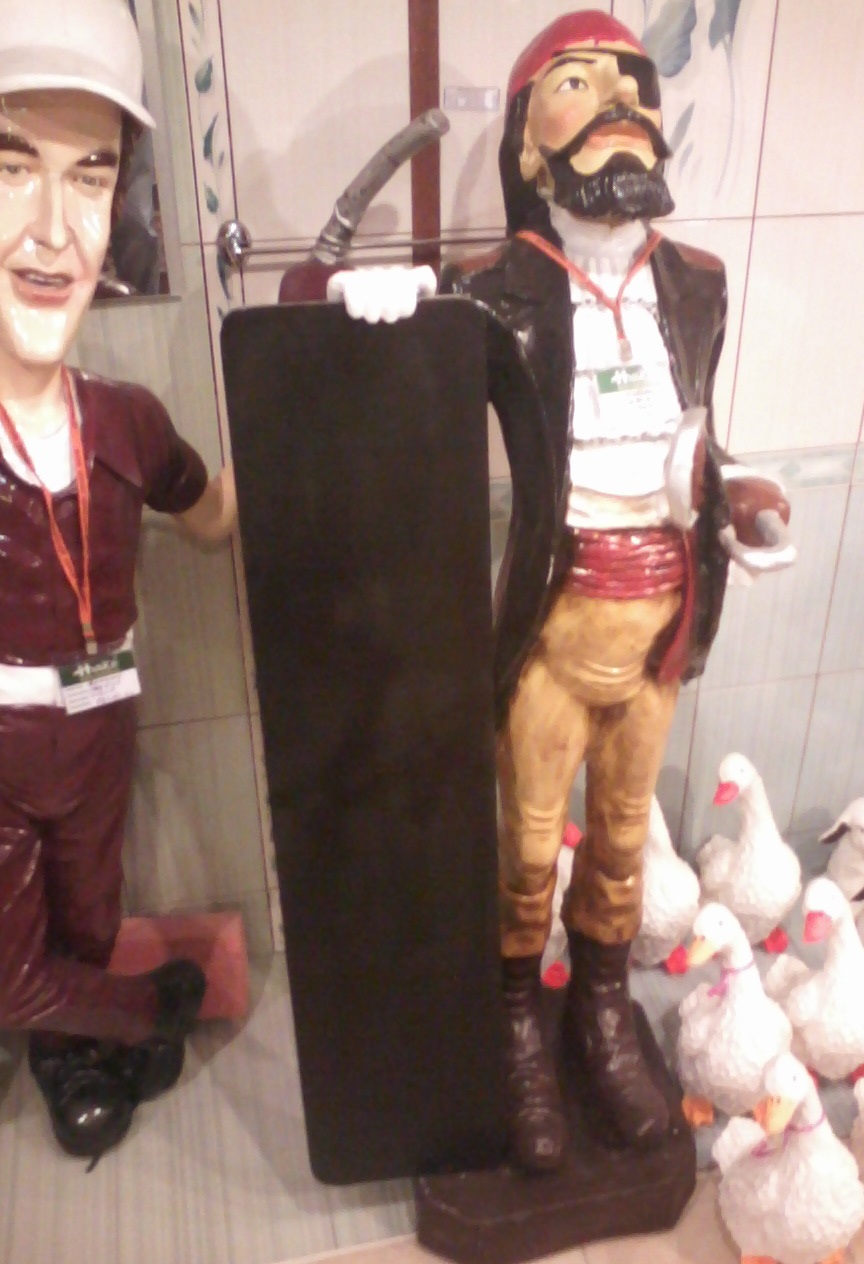korsan menü aşçı; fiber 165 cm
