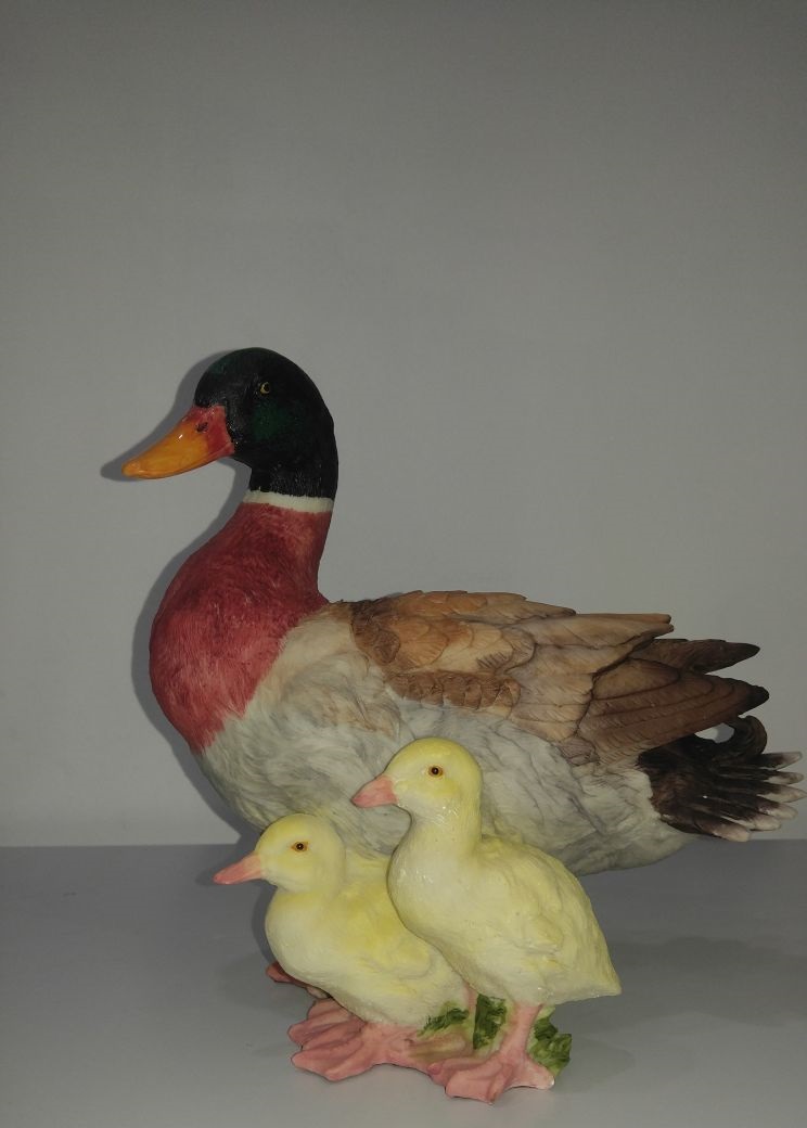 yavrulu pekin ördek: en.20 boy.30 yüks.30 ağr.3