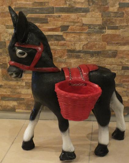Saksılı Sıpa ;Fiber (En:50cmBoy:55cmYüks:70cmAğr:10kg)