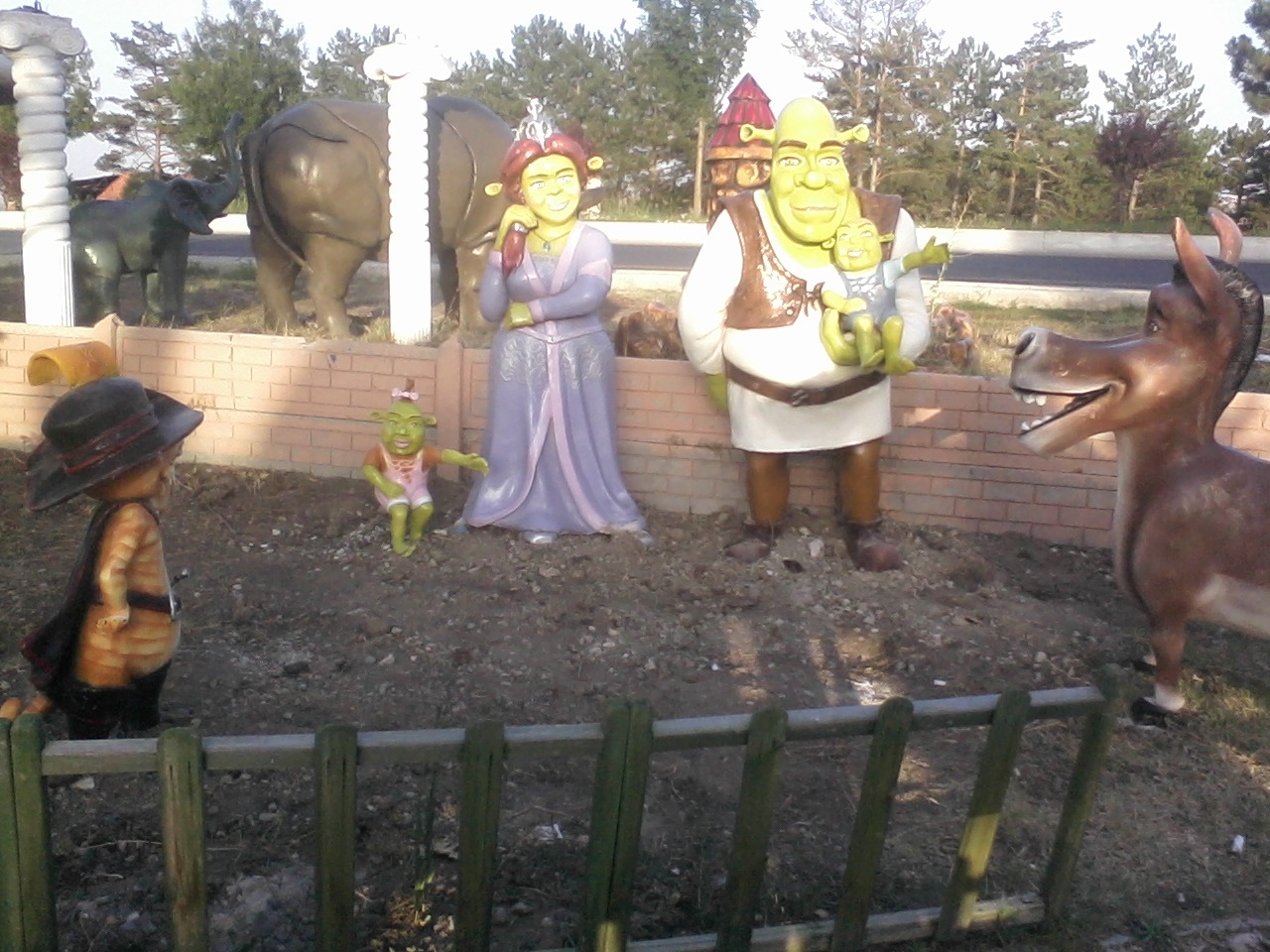 shrek konsept; fiber