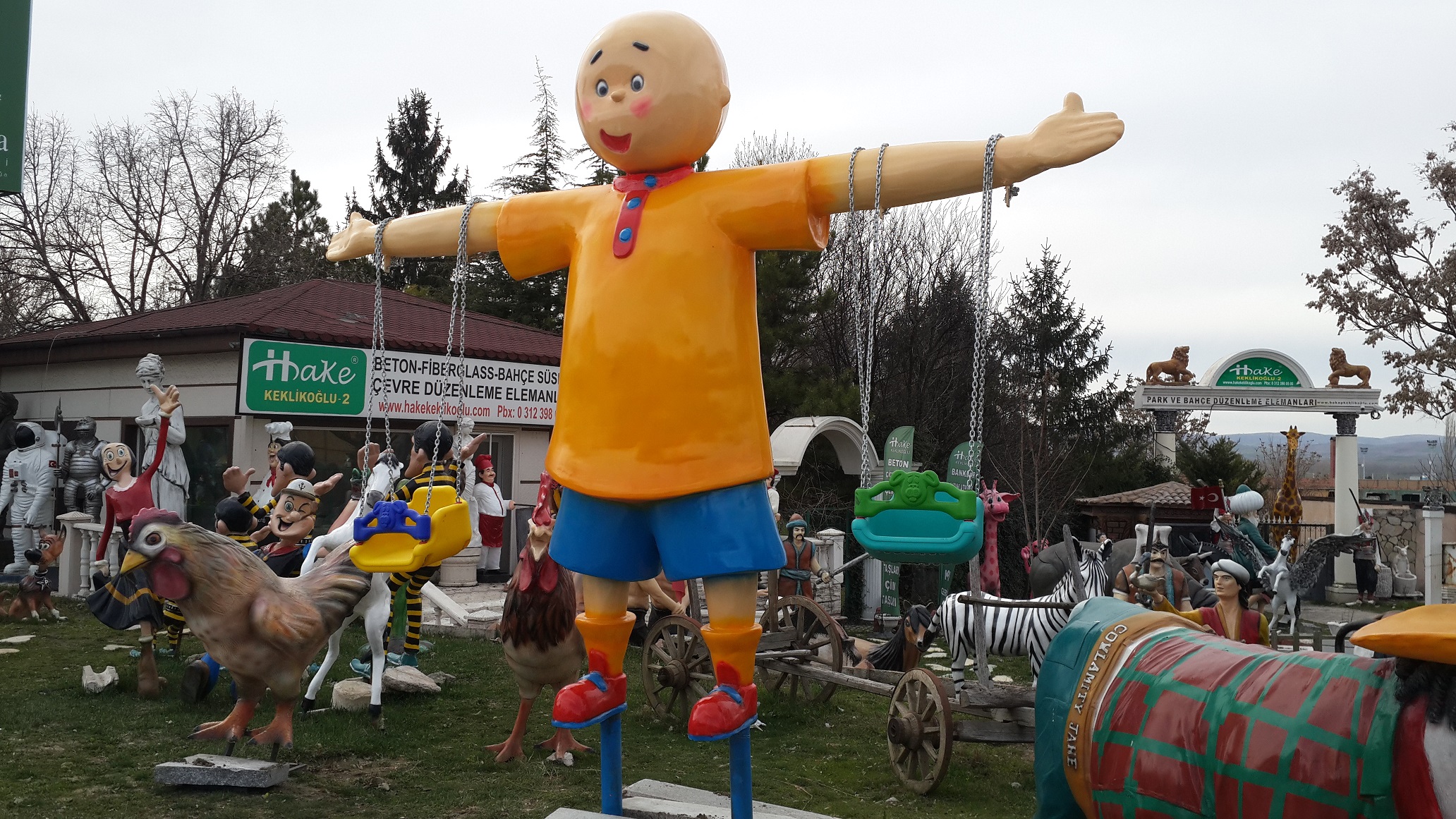 calliou salıncak: fiber 