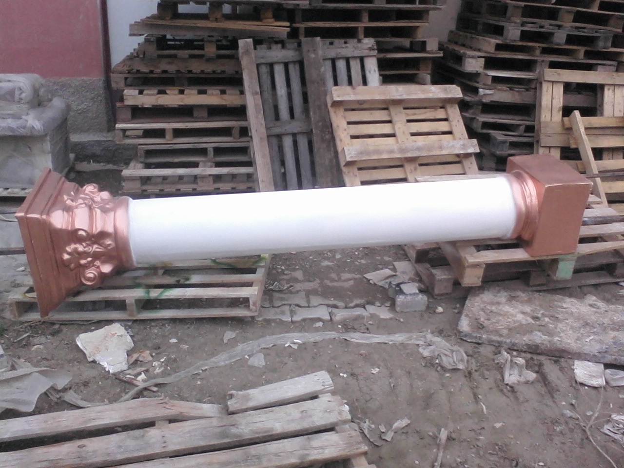 vezüv sutun; fiber en.50 boy.50 yüks.250 ağr.300